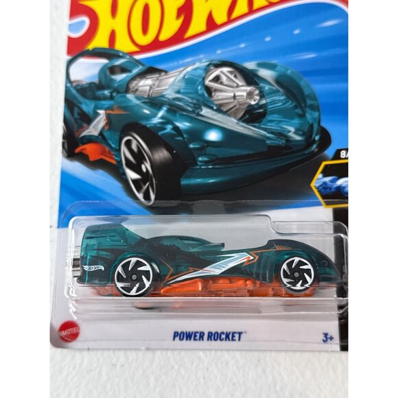 Hot Wheels Power Rocket HW X Raycers 1:64 Diecast Car New - Picture 3 of 8